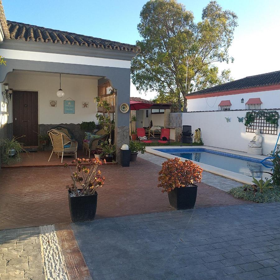 Rojas & Mar Chalet Con Piscina Salina Chiclana de la Frontera Exterior foto